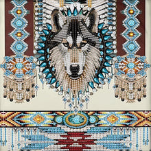 Load image into Gallery viewer, Diamond Painting - Partial Special Shaped - indian tribal decoration (30*30CM)
