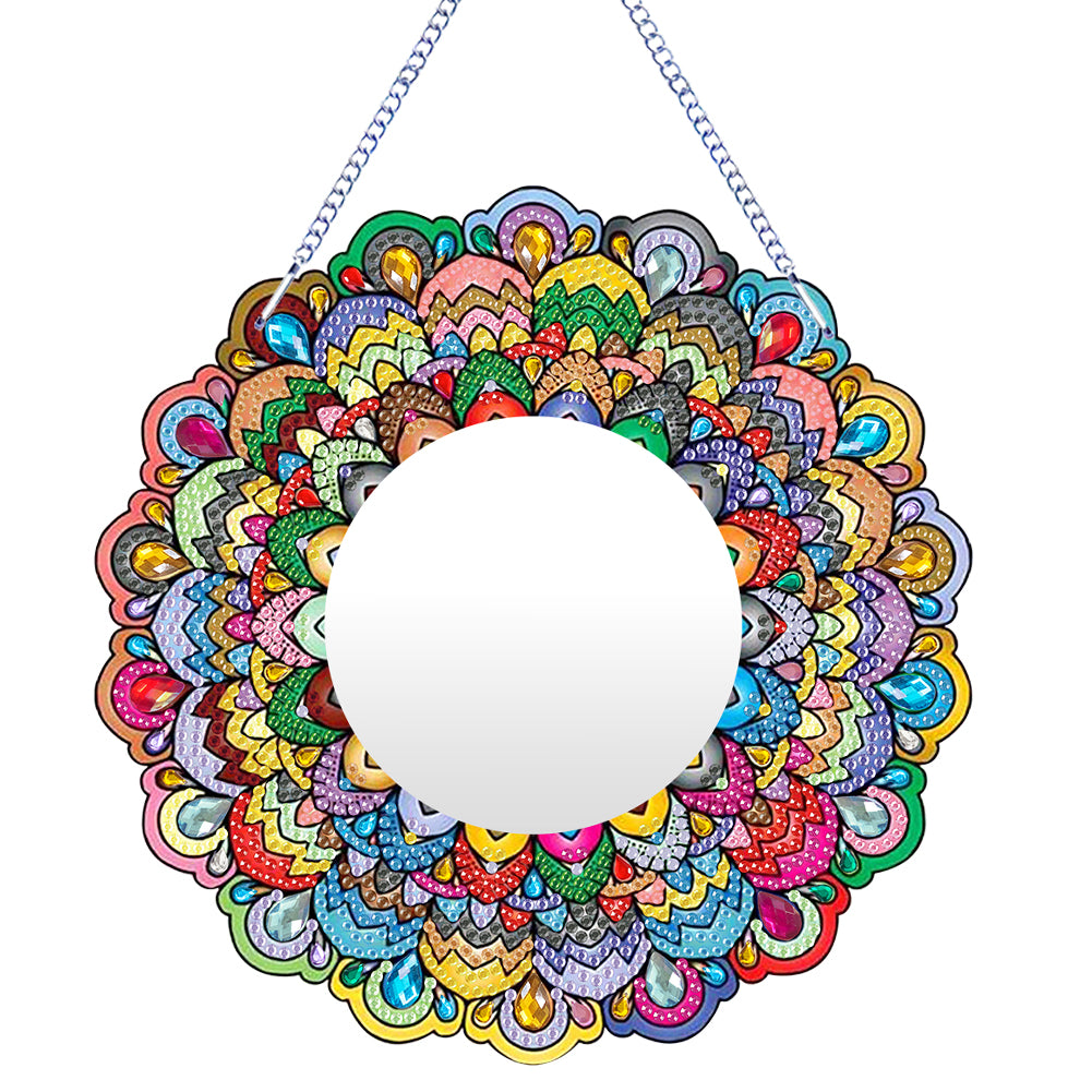 Special Shape Mandala Desktop Diamond Art Kits 5D DIY Diamond Art Tabletop Decor