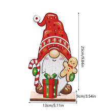 Load image into Gallery viewer, Wooden Special Shaped Cute Gnome 5D DIY Diamond Art Tabletop Decor Bedroom Decor
