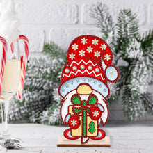 Load image into Gallery viewer, Wooden Special Shaped Cute Gnome 5D DIY Diamond Art Tabletop Decor Bedroom Decor
