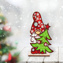 Load image into Gallery viewer, Wooden Special Shaped Cute Gnome 5D DIY Diamond Art Tabletop Decor Bedroom Decor
