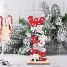 Load image into Gallery viewer, Wooden Special Shaped Cute Gnome 5D DIY Diamond Art Tabletop Decor Bedroom Decor
