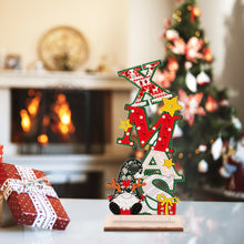 Load image into Gallery viewer, Wooden Special Shaped Cute Gnome 5D DIY Diamond Art Tabletop Decor Bedroom Decor
