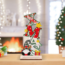 Load image into Gallery viewer, Wooden Special Shaped Cute Gnome 5D DIY Diamond Art Tabletop Decor Bedroom Decor
