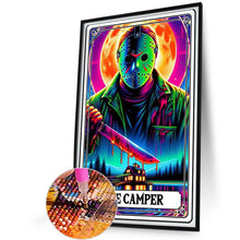 Load image into Gallery viewer, Diamond Painting - Full Round - Abstract Tarot Cards for Horror Killers (40*60CM)

