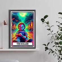 Load image into Gallery viewer, Diamond Painting - Full Round - Abstract Tarot Cards for Horror Kids (40*60CM)
