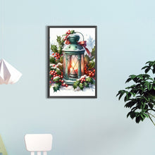 Load image into Gallery viewer, Diamond Painting - Full Round - Christmas Lanterns in Winter (40*60CM)
