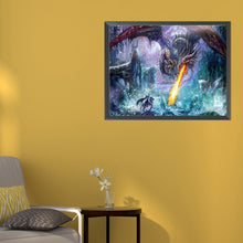 Load image into Gallery viewer, AB Diamond Painting - Full Square - Dragon slayer (50*40CM)
