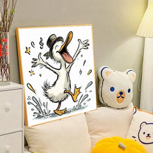 Load image into Gallery viewer, Diamond Painting - Full Round - Happy Duck (40*40CM)
