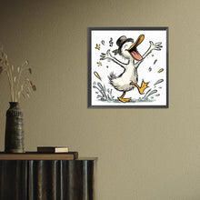 Load image into Gallery viewer, Diamond Painting - Full Round - Happy Duck (40*40CM)
