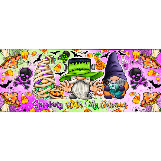 Diamond Painting - Full Round - Autumn Halloween Fairy Book (90*35CM)