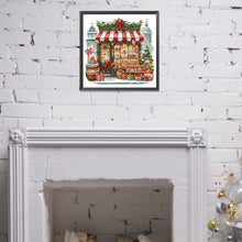 Load image into Gallery viewer, Diamond Painting - Partial Special Shaped - Christmas candy store (40*40CM)
