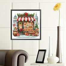 Load image into Gallery viewer, Diamond Painting - Partial Special Shaped - Christmas candy store (40*40CM)
