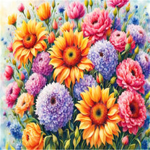 Load image into Gallery viewer, Diamond Painting - Full Square - Flower bush (40*30CM)
