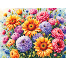 Load image into Gallery viewer, Diamond Painting - Full Square - Flower bush (40*30CM)
