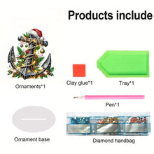 Load image into Gallery viewer, Christmas Snowman Diamond Painting Desktop Ornaments Kit Bedroom Table Decor
