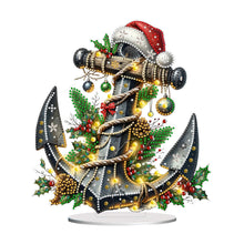 Load image into Gallery viewer, Christmas Snowman Diamond Painting Desktop Ornaments Kit Bedroom Table Decor
