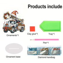 Load image into Gallery viewer, Christmas Snowman Diamond Painting Desktop Ornaments Kit Bedroom Table Decor

