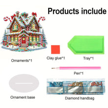 Load image into Gallery viewer, Christmas Snowman Diamond Painting Desktop Ornaments Kit Bedroom Table Decor

