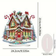 Load image into Gallery viewer, Christmas Snowman Diamond Painting Desktop Ornaments Kit Bedroom Table Decor
