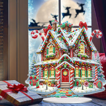 Load image into Gallery viewer, Christmas Snowman Diamond Painting Desktop Ornaments Kit Bedroom Table Decor
