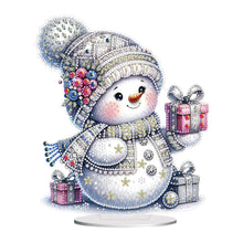 Load image into Gallery viewer, Christmas Snowman Diamond Painting Desktop Ornaments Kit Bedroom Table Decor
