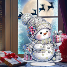 Load image into Gallery viewer, Christmas Snowman Diamond Painting Desktop Ornaments Kit Bedroom Table Decor
