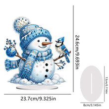 Load image into Gallery viewer, Christmas Snowman Diamond Painting Desktop Ornaments Kit Bedroom Table Decor
