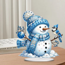 Load image into Gallery viewer, Christmas Snowman Diamond Painting Desktop Ornaments Kit Bedroom Table Decor
