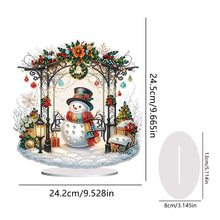 Load image into Gallery viewer, Christmas Snowman Diamond Painting Desktop Ornaments Kit Bedroom Table Decor
