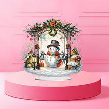 Load image into Gallery viewer, Christmas Snowman Diamond Painting Desktop Ornaments Kit Bedroom Table Decor
