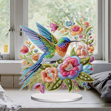 Load image into Gallery viewer, Acrylic Flowers Bird 5D DIY Diamond Art Tabletop Decorations Bedroom Table Decor
