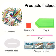 Load image into Gallery viewer, Acrylic Flowers Bird 5D DIY Diamond Art Tabletop Decorations Bedroom Table Decor
