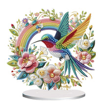 Load image into Gallery viewer, Acrylic Flowers Bird 5D DIY Diamond Art Tabletop Decorations Bedroom Table Decor
