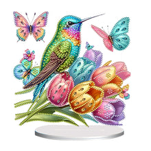 Load image into Gallery viewer, Acrylic Flowers Bird 5D DIY Diamond Art Tabletop Decorations Bedroom Table Decor
