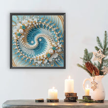 Load image into Gallery viewer, Diamond Painting - Partial Special Shaped - water pattern mandala (30*30CM)
