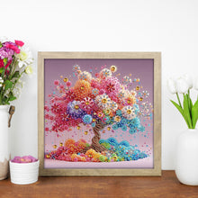 Load image into Gallery viewer, Diamond Painting - Partial Special Shaped - colorful cloud tree of life (30*30CM)
