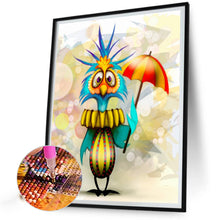 Load image into Gallery viewer, AB Diamond Painting - Full Round - Bird with Umbrella (40*50CM)
