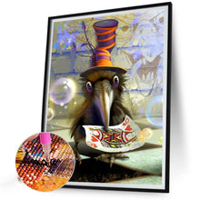 Load image into Gallery viewer, AB Diamond Painting - Full Round - Bird with Playing Cards (40*50CM)
