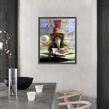 Load image into Gallery viewer, AB Diamond Painting - Full Round - Bird with Playing Cards (40*50CM)

