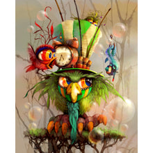 Load image into Gallery viewer, AB Diamond Painting - Full Round - Mad Hatter Bird (40*50CM)
