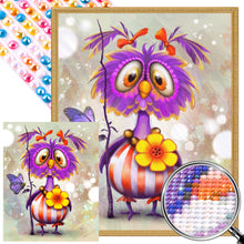 Load image into Gallery viewer, AB Diamond Painting - Full Round - Bird and Butterfly (40*50CM)
