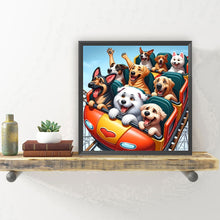 Load image into Gallery viewer, Diamond Painting - Full Round - Roller Coaster Puppy (40*40CM)
