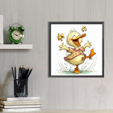 Load image into Gallery viewer, AB Diamond Painting - Full Round - Cute Ducklings (40*40CM)
