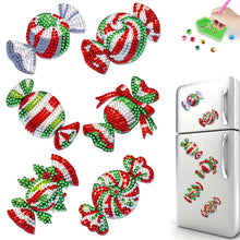 Load image into Gallery viewer, 6Pcs Acrylic Butterfly Diamond Art Magnets Decals Diamond Painting Fridge Magnet

