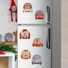 Load image into Gallery viewer, 6Pcs Acrylic Butterfly Diamond Art Magnets Decals Diamond Painting Fridge Magnet
