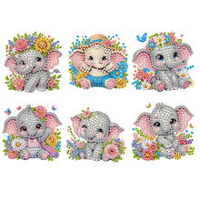 Load image into Gallery viewer, 6Pcs Acrylic Butterfly Diamond Art Magnets Decals Diamond Painting Fridge Magnet
