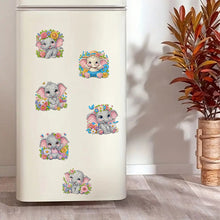 Load image into Gallery viewer, 6Pcs Acrylic Butterfly Diamond Art Magnets Decals Diamond Painting Fridge Magnet

