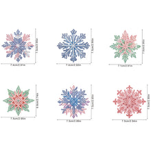 Load image into Gallery viewer, 6Pcs Acrylic Butterfly Diamond Art Magnets Decals Diamond Painting Fridge Magnet
