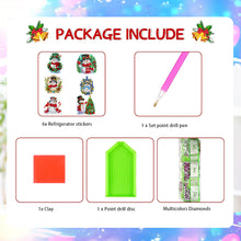 Load image into Gallery viewer, 6Pcs Acrylic Butterfly Diamond Art Magnets Decals Diamond Painting Fridge Magnet
